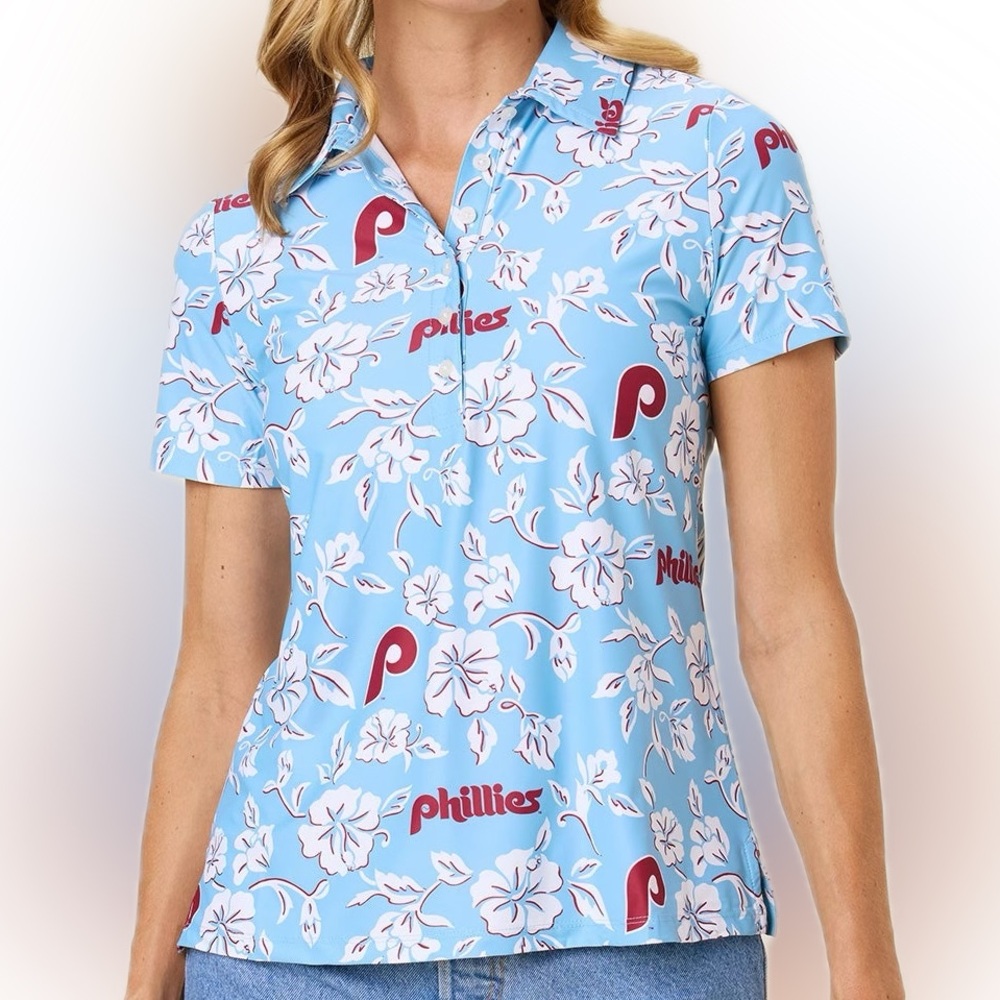 Philadelphia Phillies Cooperstown Performance Polo